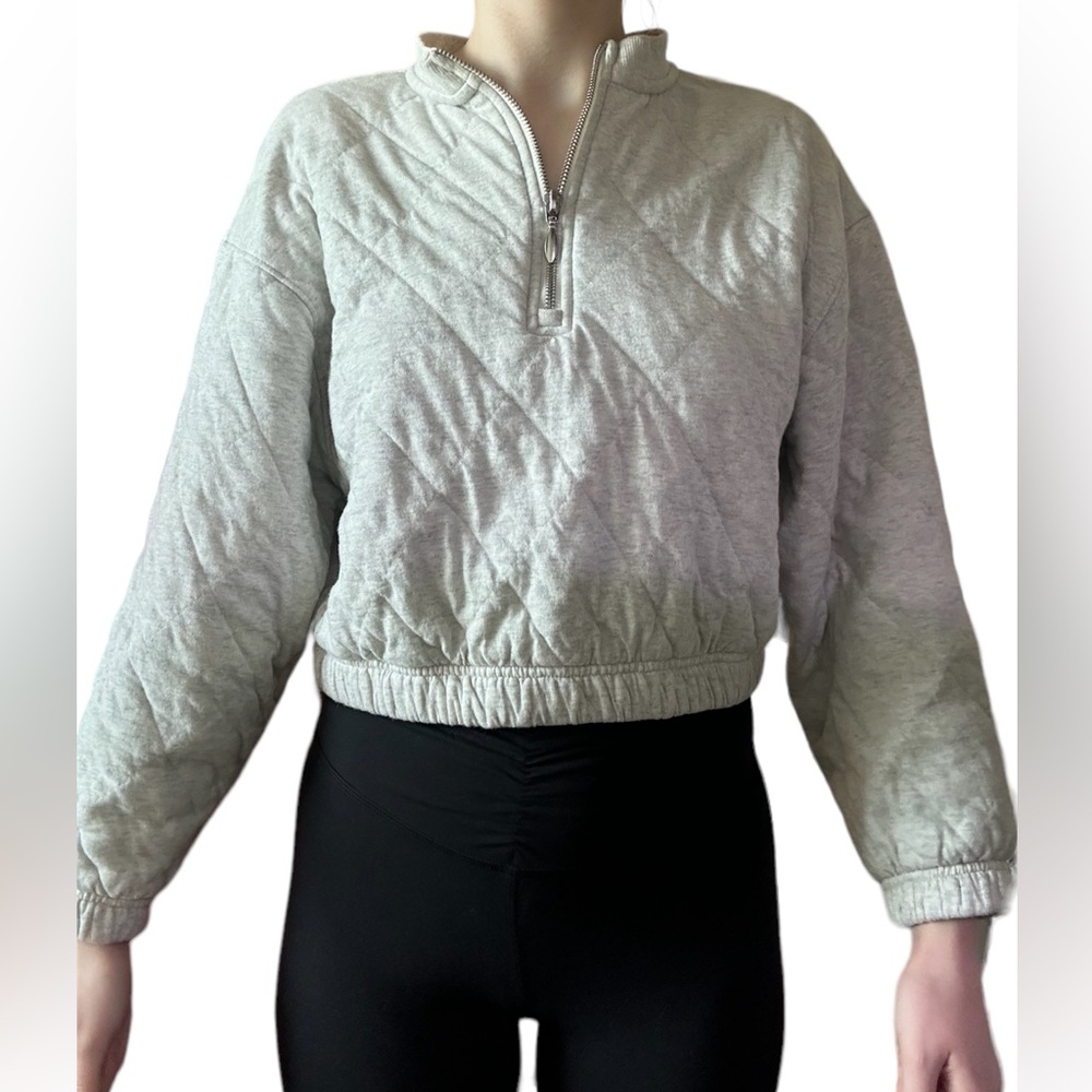 XS petite half zip sweatshirt - Picture 4 of 5